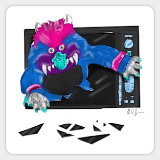 My Pet Monster Sticker